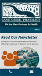Mobile Screenshot of canecreekpharmacy.com